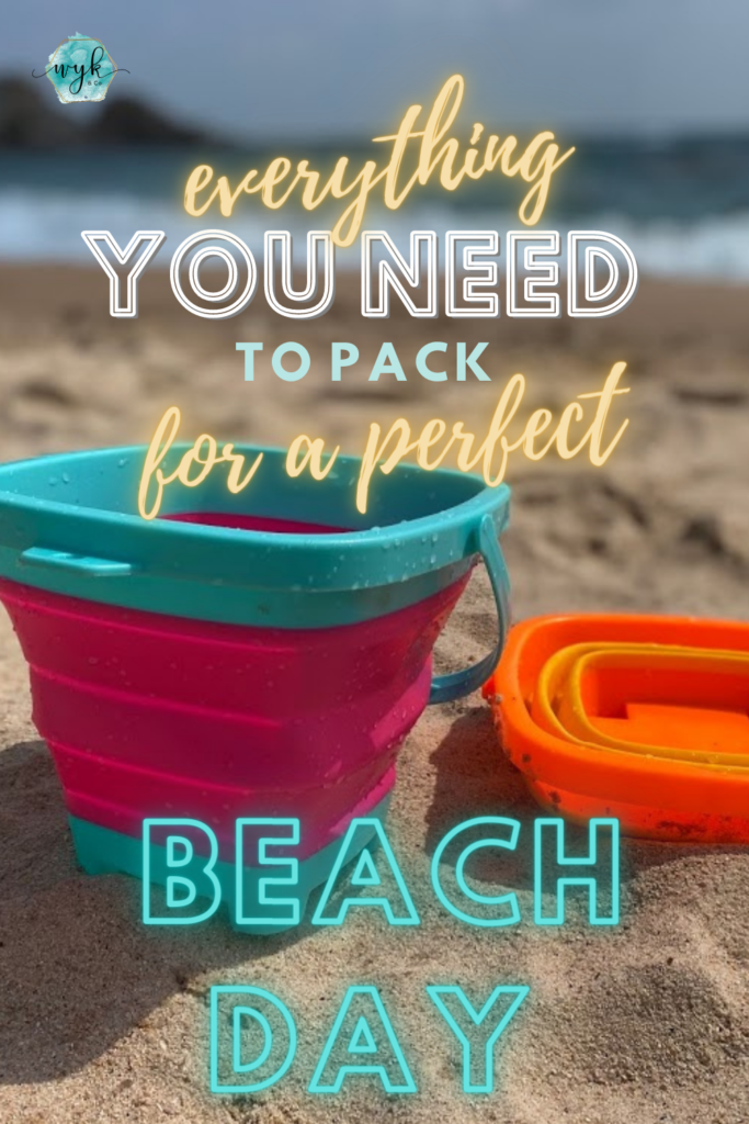 Beach Bag (aka Survival Kit) for a Beach Day with the Kiddos – WYK & Co
